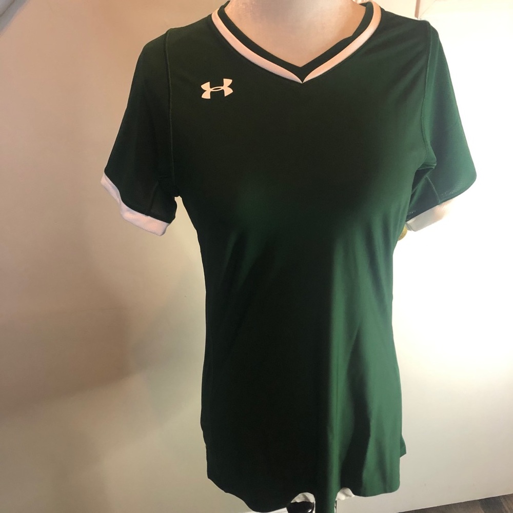 Under Armour Eagles green V-neck athletic top